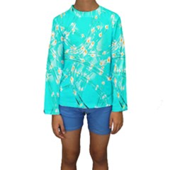 Pop Art Neuro Light Kids  Long Sleeve Swimwear by essentialimage365