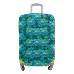 Big Roses In The Forest Luggage Cover (small) by pepitasart