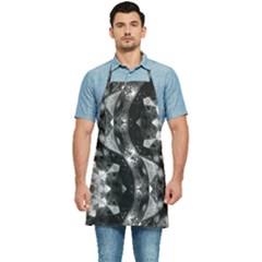 Gemini Mandala Kitchen Apron by MRNStudios