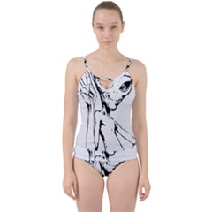 Paul Alien Cut Out Top Tankini Set by KenArtShop