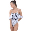 Paul Alien Drape Piece Swimsuit View1