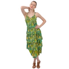 Love To The Flowers And Colors In A Beautiful Habitat Layered Bottom Dress by pepitasart