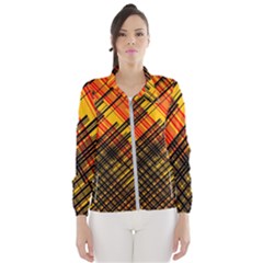 Root Humanity Orange Yellow And Black Women s Windbreaker by WetdryvacsLair