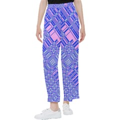 Root Humanity Barcode Purple Pink And Galuboi Women s Pants  by WetdryvacsLair