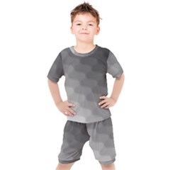 Wonderful Gradient Shades 2 Kids  Tee And Shorts Set by PatternFactory