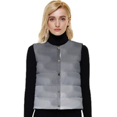 Wonderful Gradient Shades 2 Women s Short Button Up Puffer Vest by PatternFactory