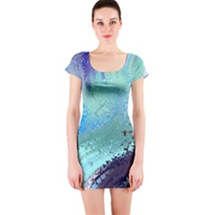 Fraction Space 2 Short Sleeve Bodycon Dress by PatternFactory