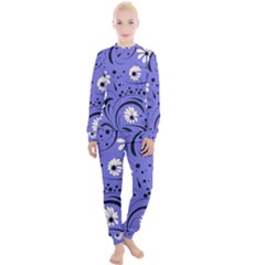 Folk Flowers Pattern  Women s Lounge Set by Eskimos