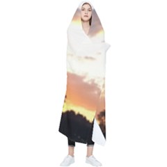 Sunset Gaze - Jonora Records Apparel Wearable Blanket by JonoraRecordsApparel