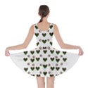 Hearts And Pearls For Love And Plants For Peace Skater Dress View2