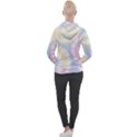 Tie Dye Pattern Colorful Design Women s Overhead Hoodie View2