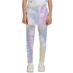 Tie Dye Pattern Colorful Design Kids  Skirted Pants