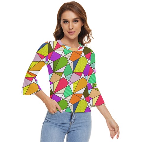 Power Pattern 821-1b Bell Sleeve Top by PatternFactory