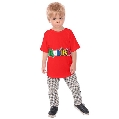 Rubik s Cube Kids  Raglan Tee by Infinities