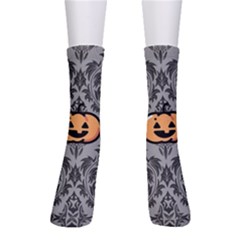 Pumpkin Pattern Men s Crew Socks by NerdySparkleGoth