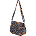 Pumpkin Pattern Saddle Handbag View2