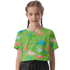 Funny Dinosaur Kids  Basic Tee by SychEva