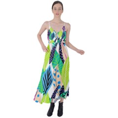 Colorfull Tie Back Maxi Dress by Sparkle