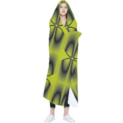 Digital Floral Wearable Blanket by Sparkle