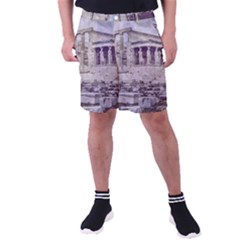 Erechtheum Temple, Athens, Greece Men s Pocket Shorts by dflcprintsclothing