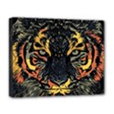 Tiger-predator-abstract-feline Deluxe Canvas 20  x 16  (Stretched) View1