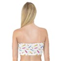 Multicolored Pencils And Erasers Bandeau Top View2