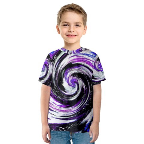 Canvas-acrylic-digital-design Kids  Sport Mesh Tee by Amaryn4rt