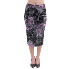 Punk Cyclone Midi Pencil Skirt by MRNStudios