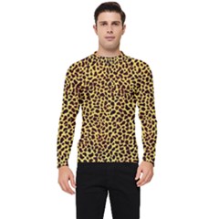 Fur-leopard 2 Men s Long Sleeve Rash Guard by skindeep