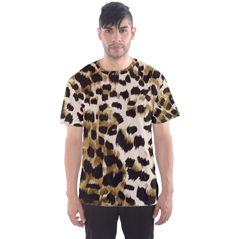 Leopard-print 2 Men s Sport Mesh Tee by skindeep