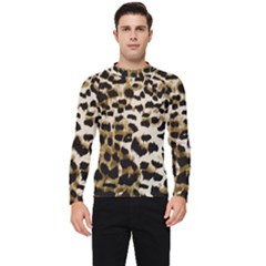 Leopard-print 2 Men s Long Sleeve Rash Guard by skindeep