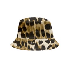 Leopard-print 2 Inside Out Bucket Hat (kids) by skindeep