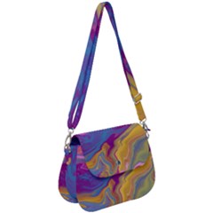 Flow Saddle Handbag by kiernankallan