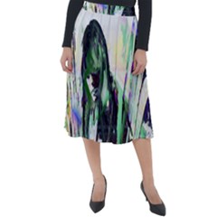 In Orbit Classic Velour Midi Skirt  by MRNStudios