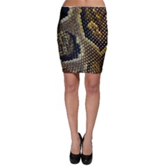 Leatherette Snake 2 Bodycon Skirt by skindeep