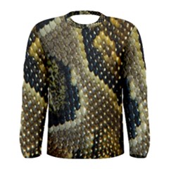 Leatherette Snake 2 Men s Long Sleeve Tee by skindeep