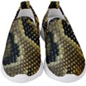 Leatherette Snake 2 Kids  Slip On Sneakers View1