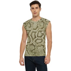 Leatherette Snake 4 Men s Raglan Cap Sleeve Tee by skindeep