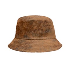 Aged Leather Inside Out Bucket Hat by skindeep