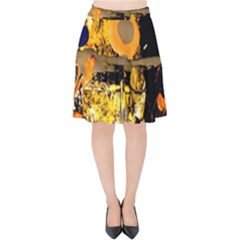 Before The Easter-1-4 Velvet High Waist Skirt by bestdesignintheworld