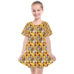 Dindollyellow Kids  Smock Dress by snowwhitegirl