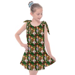 Dindollygreen Kids  Tie Up Tunic Dress by snowwhitegirl