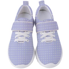 Lighblu Plaid Small Women s Velcro Strap Shoes by snowwhitegirl