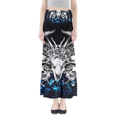 Skullart Full Length Maxi Skirt by Sparkle