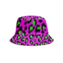 Pink and green leopard spots pattern Inside Out Bucket Hat (Kids) View1