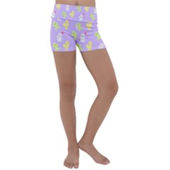 My Adventure Pastel Kids  Lightweight Velour Yoga Shorts by thePastelAbomination