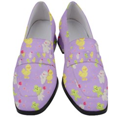 My Adventure Pastel Women s Chunky Heel Loafers by thePastelAbomination