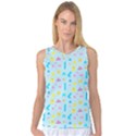 Arcade Dreams Blue  Women s Basketball Tank Top View1