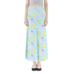 My Adventure Blue Full Length Maxi Skirt by thePastelAbomination