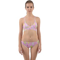 Pastel Adventure Wrap Around Bikini Set by thePastelAbomination